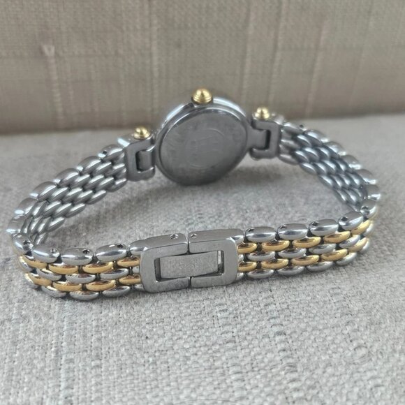 ESQ Swiss by MOVADO Ladies Wristwatch Gold/Silver Tone Analog MOP Face Watch - Picture 12 of 12